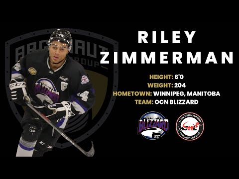 Riley Zimmerman Highlights | Argonaut Hockey Group 2022