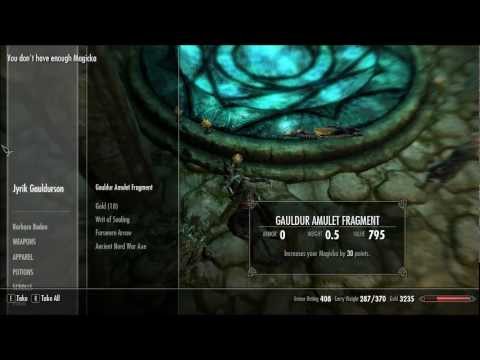 Colar fodão de Skyrim