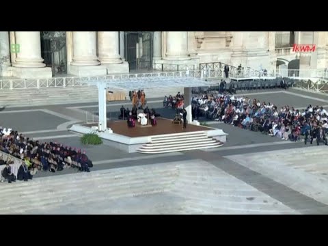 Papież Franciszek zapewnił o modlitwie za Ukraińców