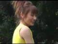 熊田曜子玩飛盤