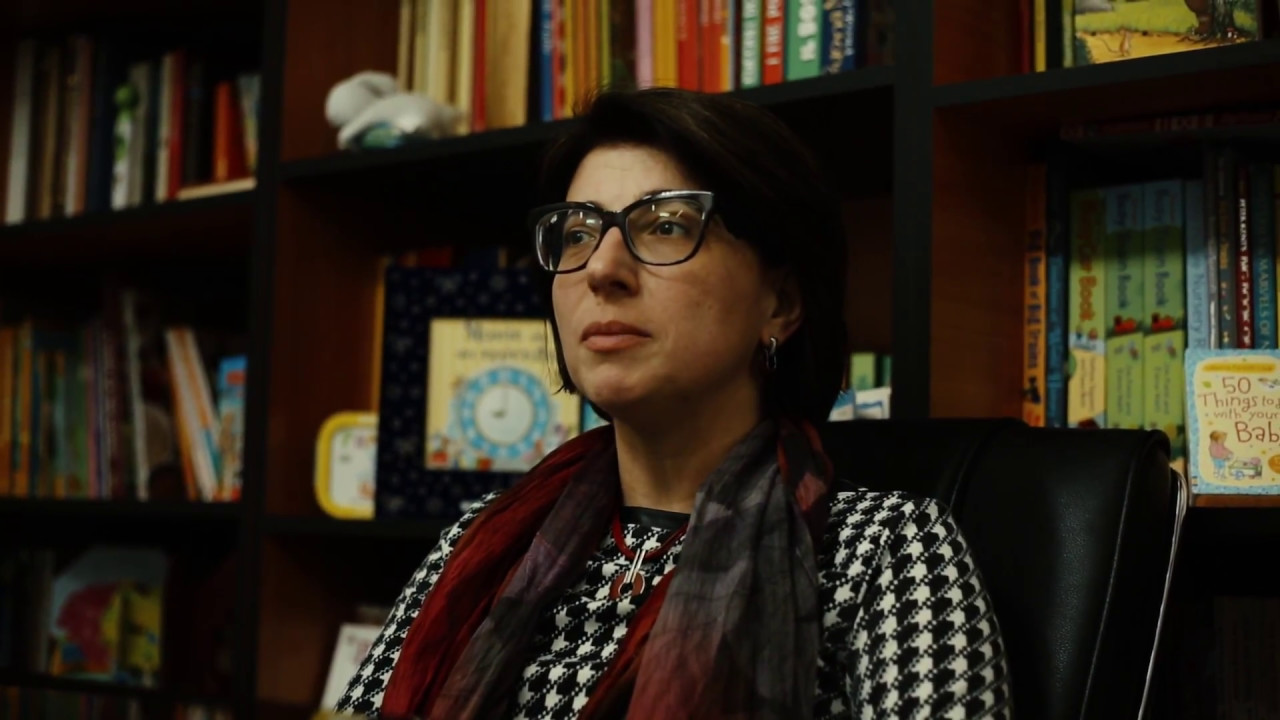 Director of Bakur Sulakauri publishing house - Tina Mamulashvili