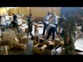 Entrega de donativos de S
