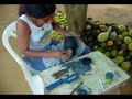 VENEZUELA Tallas en Tapara hechas por Falconia e Ivan.