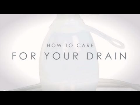 how to care for jp drain at home