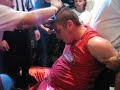 trackpants shaveing recks hair after a hair vs hair match