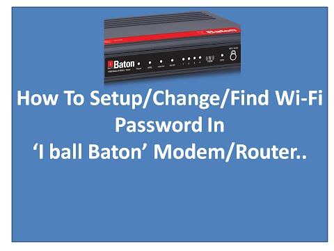 how to discover modem password