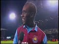 Video: Carlton Cole is letterlijk op stoom voor camera BBC