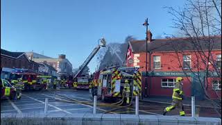DFB respond to fire at St Dominic’s Hall Tallaght