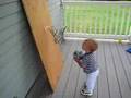 Colton's new hoop
