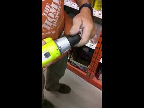 how to remove ryobi chuck