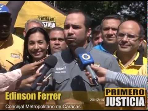 Edinson Ferrer: Siempre hemos puesto nuestro trabajo social al servicio de todos los venezolanos