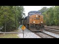 CSX Q-174 Accelerates Through St. Denis