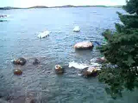 Hvar, Croatia - View of Adriatic Sea ...