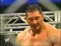 Batista y rey mysterio en la jaula con mnm en jaula 1