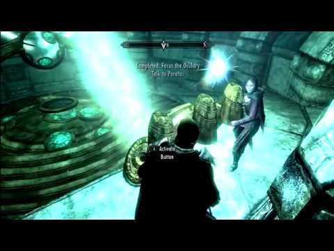 how to focus the oculory in skyrim