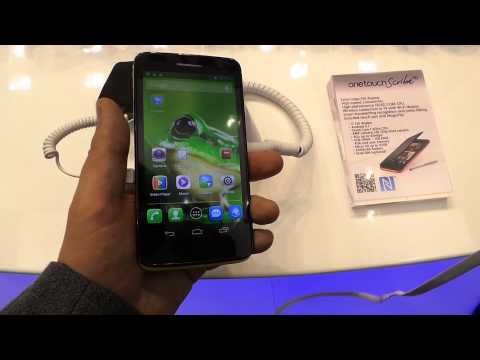 Alcatel One Touch Scribe - hands-on