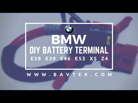 BMW E46 E39 E38 E53 X5 Z4 Battery Terminal Video