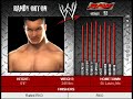 WWE SVR2008 Superstar Attributes, Profile And Music WWE SVR2008 Superstar Attributes, Profile And Music