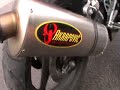 cbr 600f4 akropovic sound by Widos