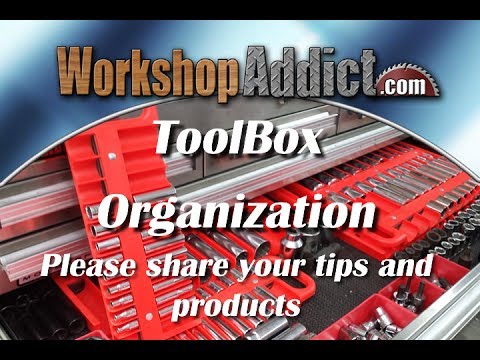 how to organize tool box