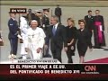 Papa Benedicto XVI llega a USA Papa Benedicto XVI llega a USA