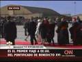 Papa Benedicto XVI llega a USA