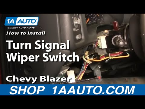 How To Install Replace Turn Signal Wiper Switch Chevy Blazer GMC Sonoma 1AAuto.com