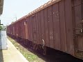 An ED WAG7 hauling a WDM2 and BOXN Rakes An ED WAG7 hauling a WDM2 and BOXN Rakes