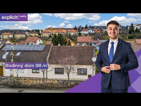 Video Prodej rodinného domu 98 m², pozemek 186 m² - Bojkovice