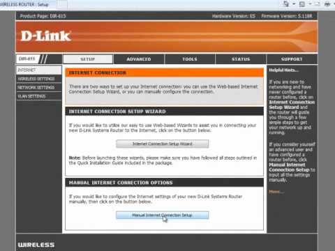 how to set a password for d'link dir-615