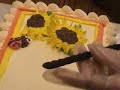 Buttercream Ladybug cake www.cakegenie.com