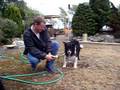 sweep loved the hose