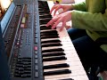 The Others theme on keyboard (piano)