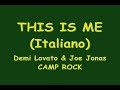 camp rock   this is me  italiano cantabile 