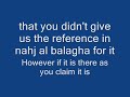 Re: Questions That Led The Shia To The Truth (Part 6)