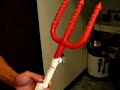 DIY 114 - howto make a Pitchfork LED for Halloween