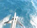 Dolphins surfing the bow wave - Santa Barbara Channel