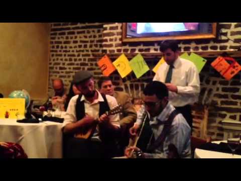 Davis's rehearsal dinner serenade
