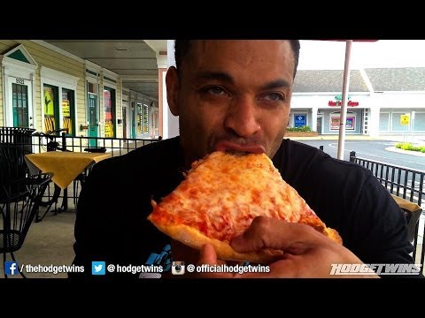 New York Style Pizza Post Workout Meal @Hodgetwins