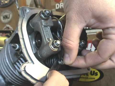 GY6 - How to adjust the valves on a GY6 engine, common in scooters and go-karts.