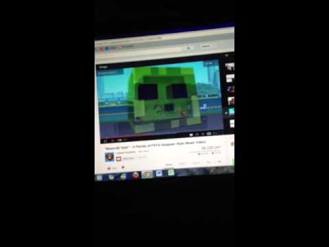 fakebing - Minecraft style is better than gangnam style.