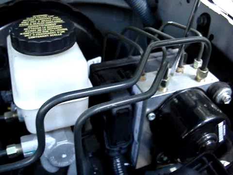 how to bleed abs actuator