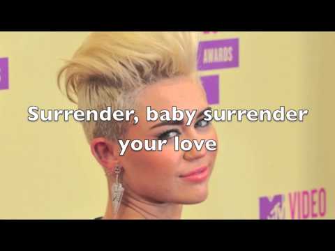 Tekst piosenki Miley Cyrus - Surrender Your Love po polsku