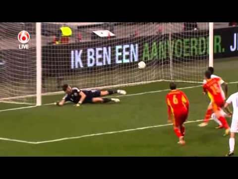 Netherlands - nederland roemenie wk kwalificatie duel 2014.