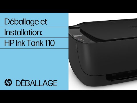 Gamme d'imprimantes HP Ink Tank 110 Installation | Assistance HP®