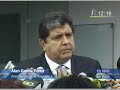 AGP anunció la salida del Luis Carranza del Ministerio de Economía.