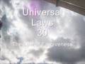 The Law of Forgiveness - 105 Universal Laws of Third Dimension Living.