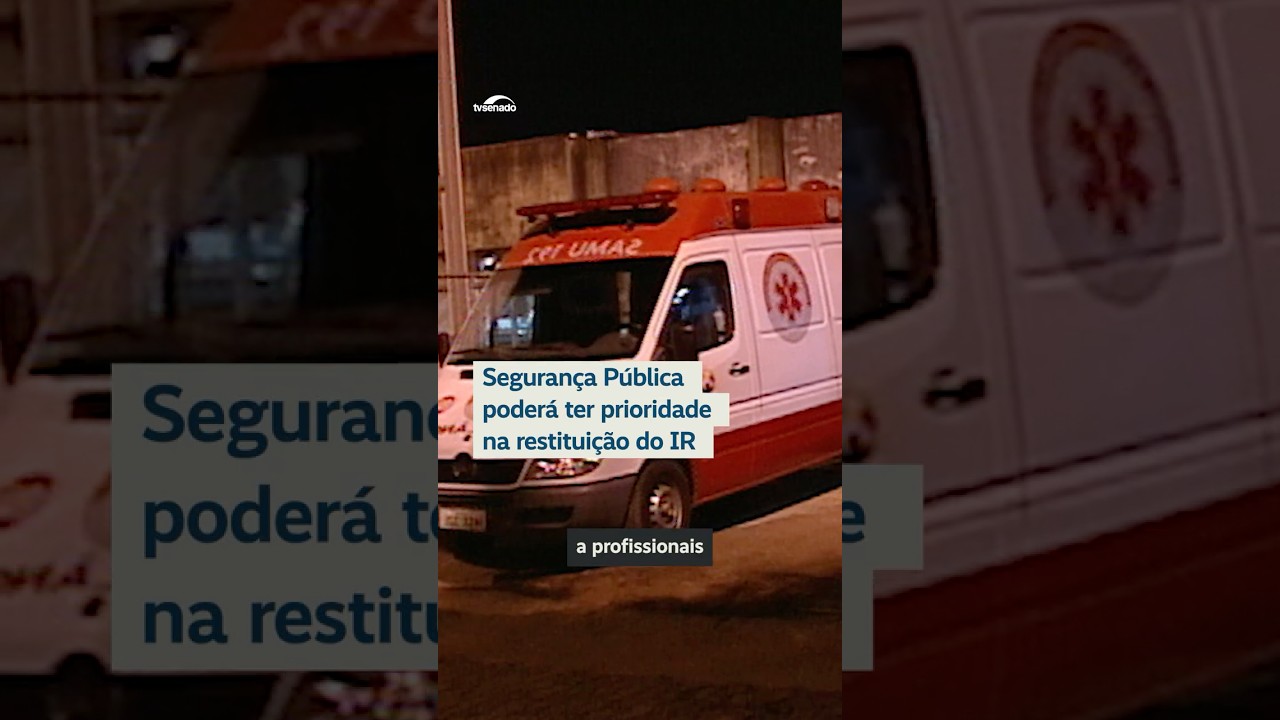 Restituição do Imposto de Renda: profissionais da segurança pública poderão ter prioridade #shorts