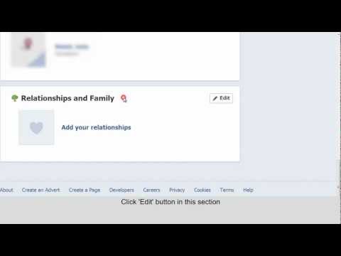 how to with on facebook status