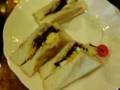 新メニュー　紅白カレー　ダチョウコロッケ　トッピング　ダチョウ生ハムサンド